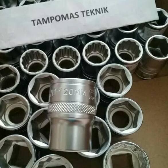 Terkini--Mata Sok 19mm Tekiro Mata Kunci Sok 19 mm