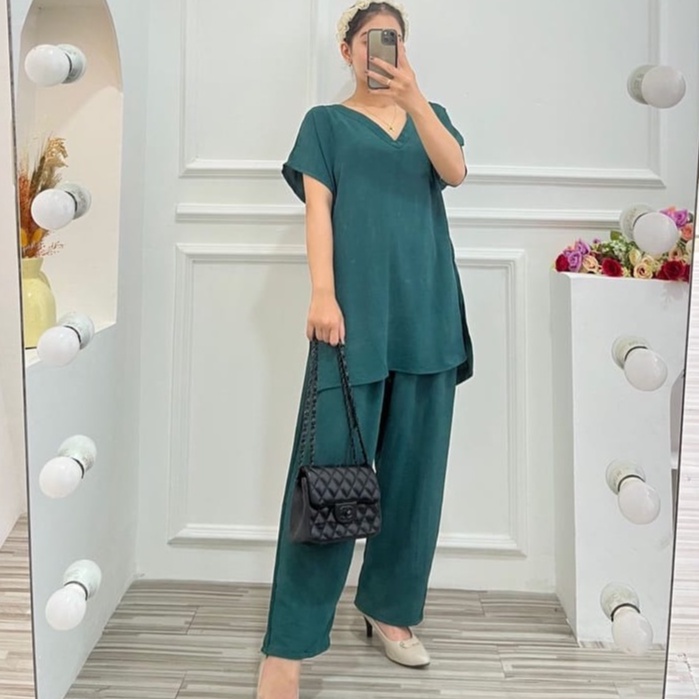 ONE SET CRINCLE AIRFLOW LD 120  - KATE ONESET - ONESET NAGITA