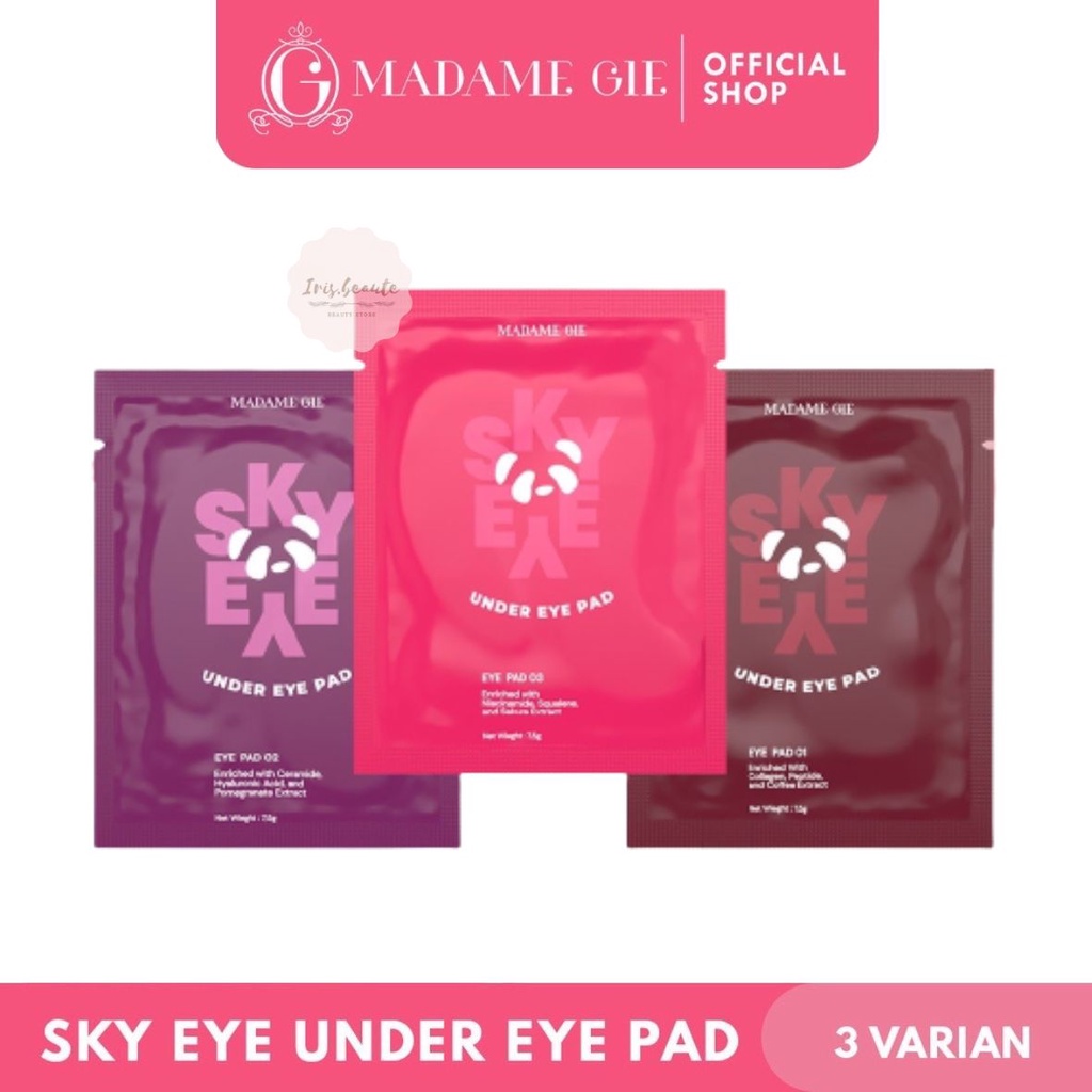 MADAME GIE Sky Eye Under Pads / Masker Mata Madame Gie