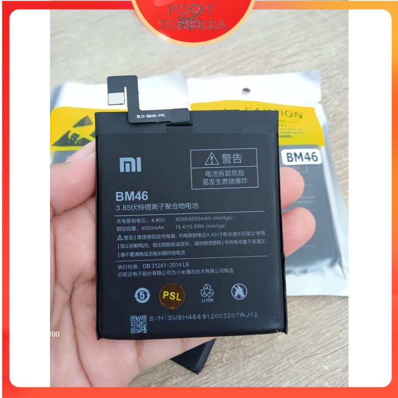 Baterai Batre Battery original Xiaomi Redmi Note 3||BM46 - XIAOMI BM46