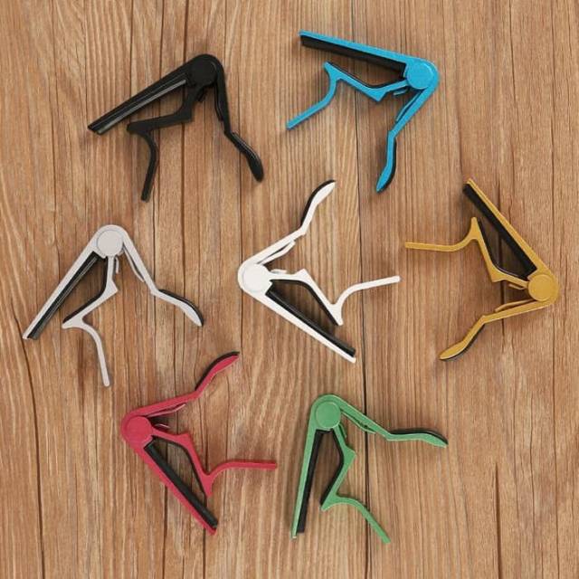 Capo Gitar Akustik Elektrik Nylon Murah Aluminium Alloy