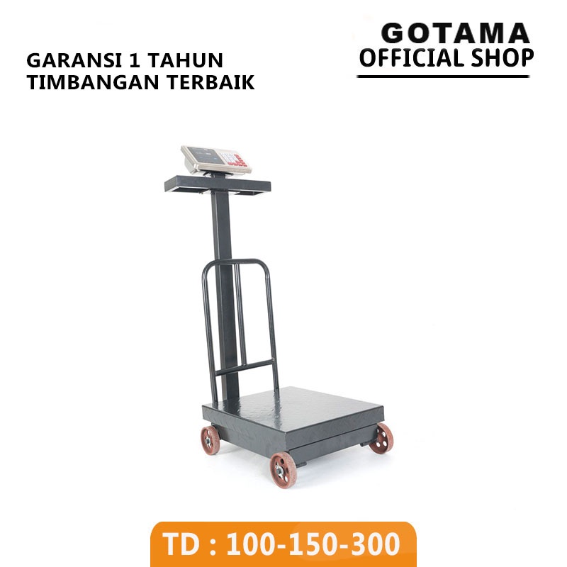 Timbangan Duduk Digital Kapasitas Besar Stainless Matrix 2 Layar
