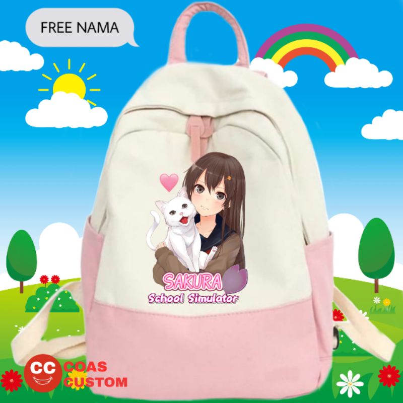 TAS RANSEL SAKURA SCHOOL SIMULATOR TAS ANAK SEKOLAH