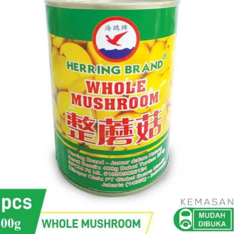

trx5b5Ap--w2fit Jamur Kancing HERRING BRAND Whole Mushroom Dalam Kaleng 400Gr