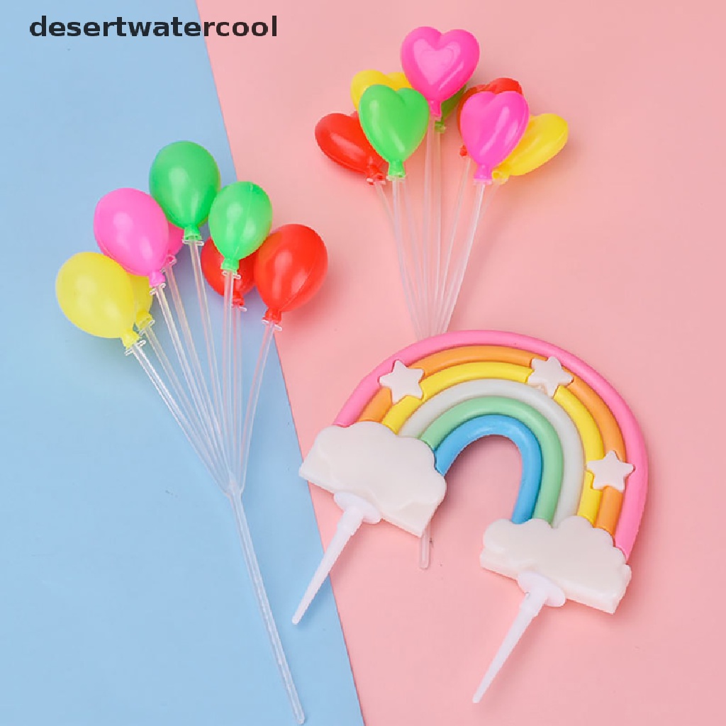 Topper Kue Bentuk Balon Hujan Bintang Awan Untuk Dekorasi Pesta Ulang Tahun