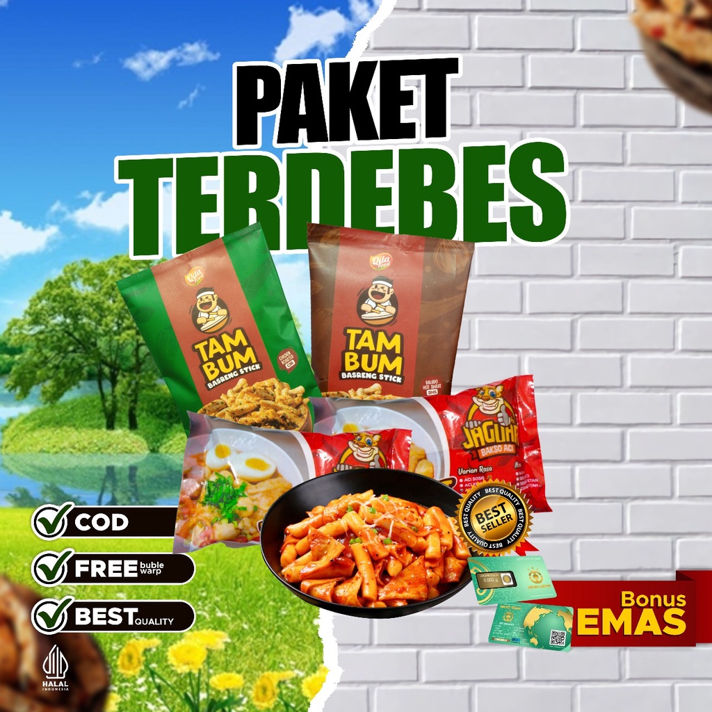 PAKET TERDEBES / BONUS EMAS BASO ACI JAGUAR