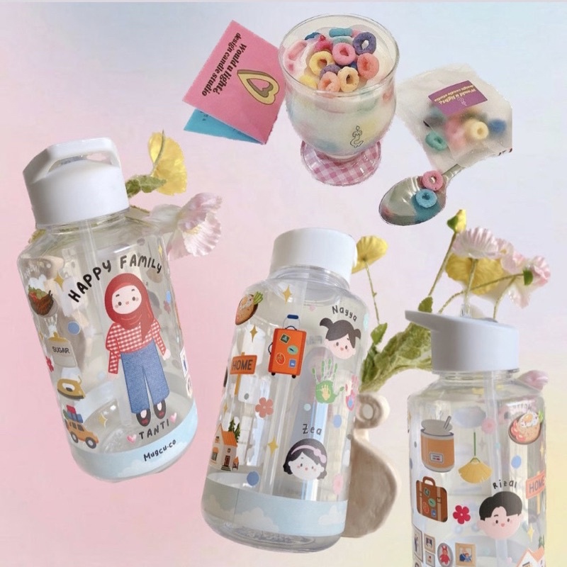 NEW CUSTOME TUMBLER / AESTHETIC TUMBLER / CUSTOME BOTOL MINUM /BOTOL