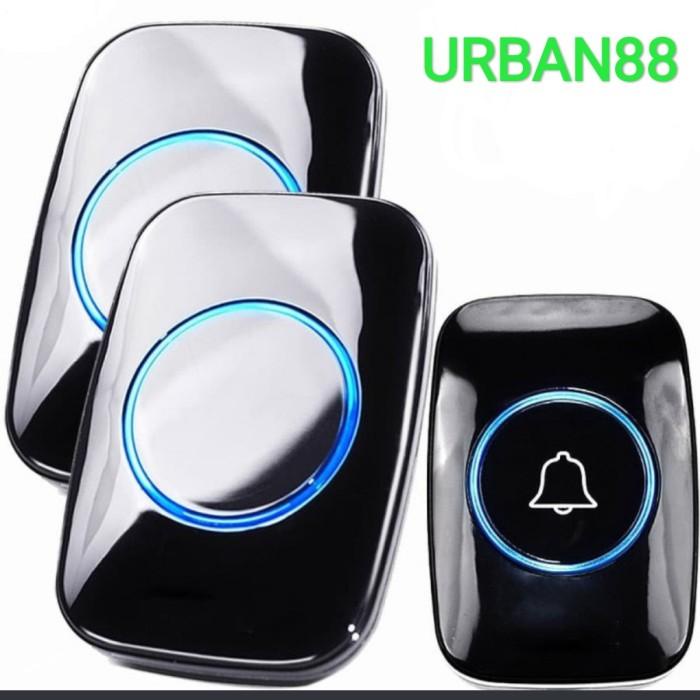 Bel Pintu Rumah Wireless Waterproof 38 Nada Taffware