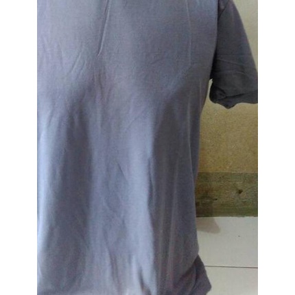 Kaos Coklat Polos Kerah Tinggi / Kaos Dalam Coklat Polos