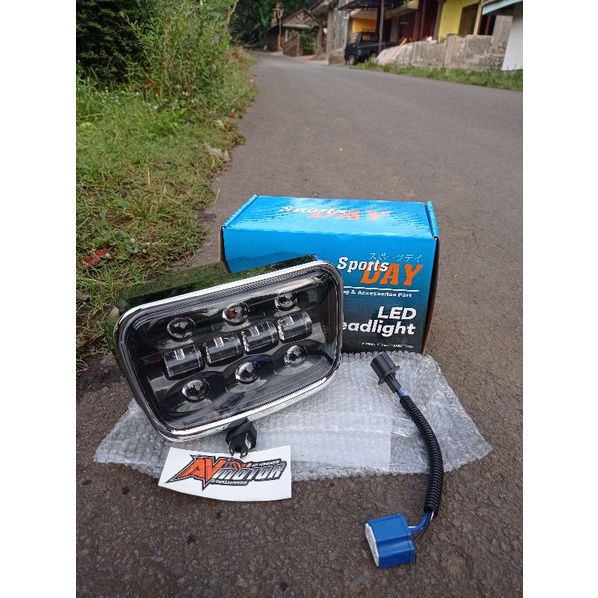 Headlamp Lampu Depan Daymaker Rx king set Batok