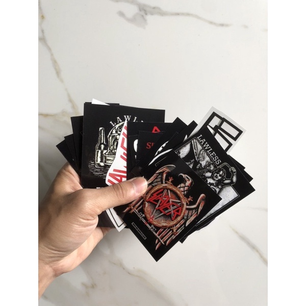 STICKER PACK [LAWLESS PACK] / STICKER AESTHETIC / STICKER RANDOM ISI 5 / STICKER METAL / STICKER POP / STICKER INDIE / STICKER BAND(BISA COD) STICKER PACK [LAWLESS PACK] / STICKER AESTHETIC / STICKER RANDOM ISI 5 / STICKER METAL / STICKER POP