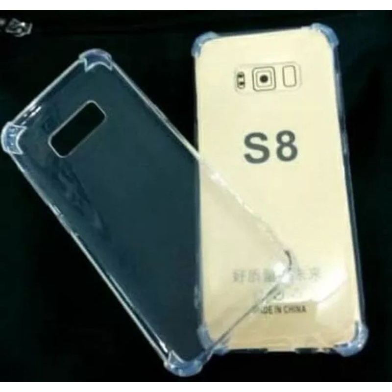 Softcase anti crack Case bening Clear Case Samsung S8