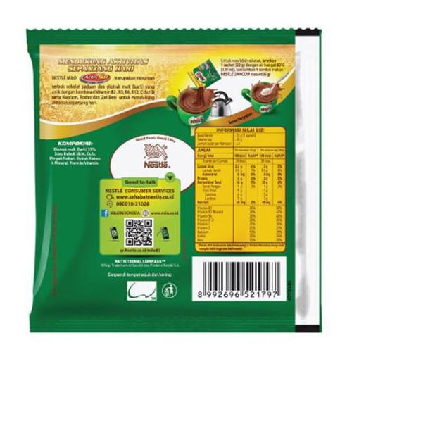 

Import Terlaris Nestle Milo Activ Go Susu Bubuk Sachet 11 x 22 gr !!!