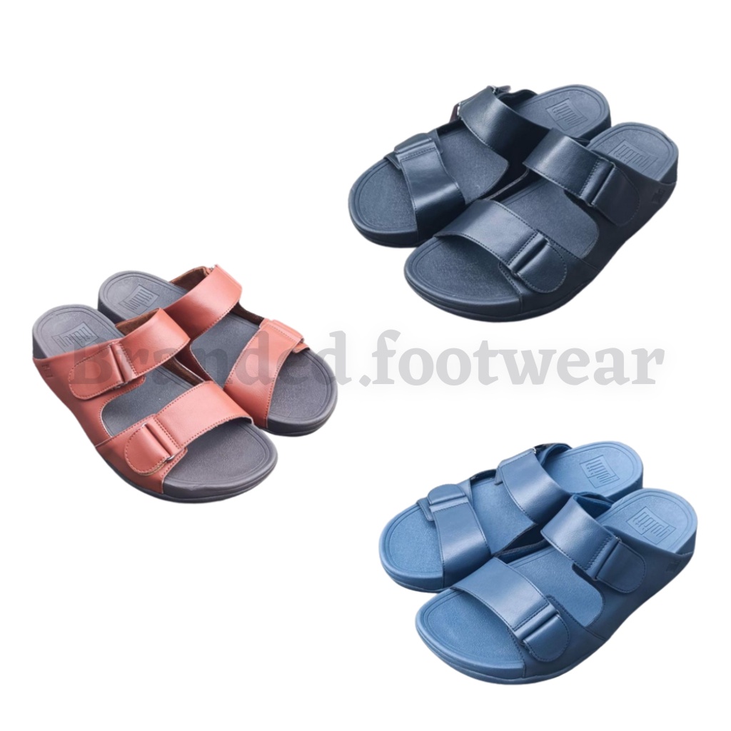 Sandal Fitflop Dust Man Slide Original / Sandal Pria / Fitflop Dust Man Slide / Sandal Selop Pria / 
