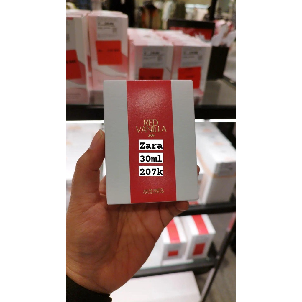 Parfum Zara Red Vanilla 30ml/90ml/180ml Ori Store