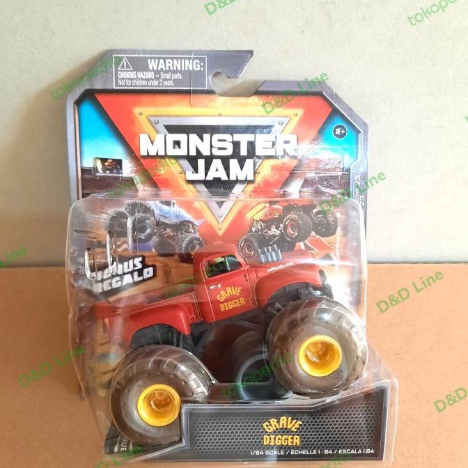 Promo Hot Wheels Monster Jam Grave Digger Spin Master