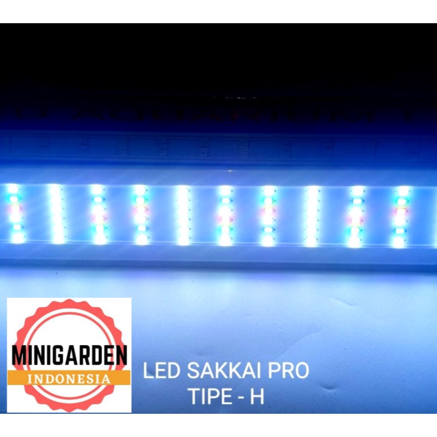 SAKKAI PRO H-1200 42W 120CM LAMPU LED AQUARIUM AQUASCAPE TOP GANTUNG