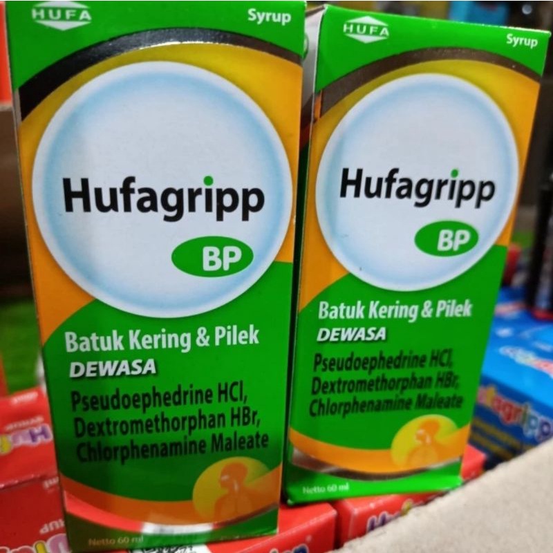 Promo Hufagrip dewasa syrup hijau 60ml batuk pilek
