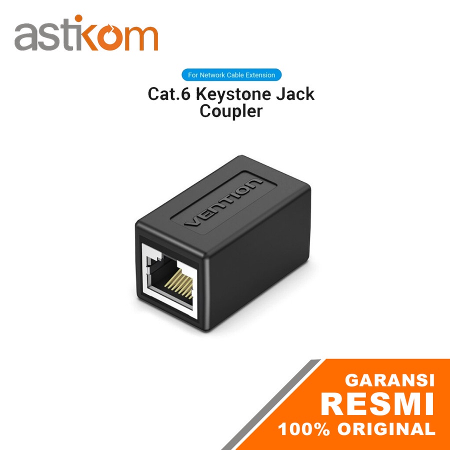 Barel RJ45 Vention IPV Cat6 FTP Keystone Jack Coupler 1Pcs