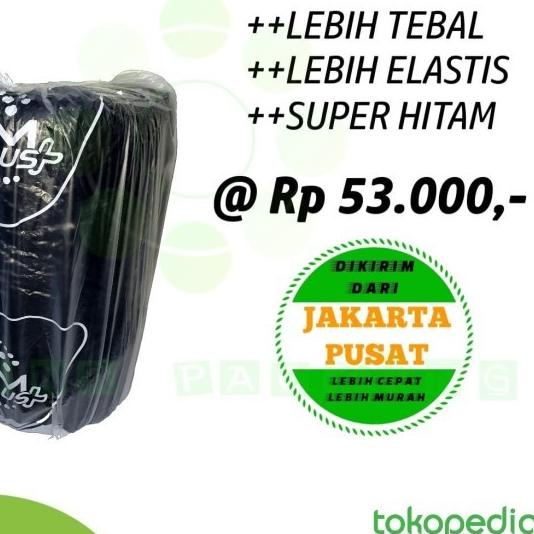 

PLASTIK BUBBLE WRAP, DKM+ BLACK, MURAH (60CM X 50M) - Hitam