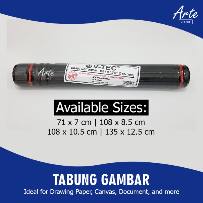

Sale Tabung Gambar - Drafting / Drawing Tube (Semua Ukuran) Promo
