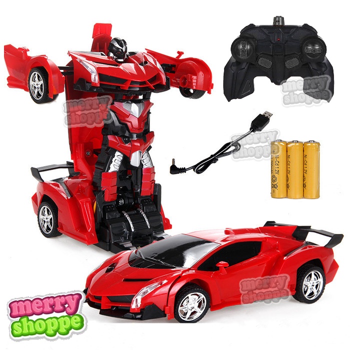 RC Remot Control Robot Berubah Bentuk Baterai Charger The Last Knight