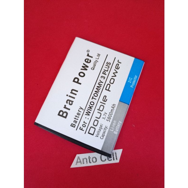 Baterai batre Wiko Tommy 3 plus Wiko Tomy 3 plus Double power