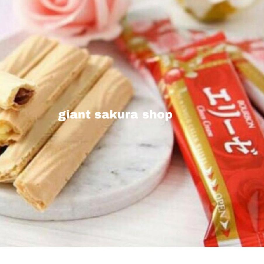 

10.10 Terlaris Bourbon Elise wafer cream 24pcs 163gr family size / biskuit jepang / biskuit impor / snack jepang murah