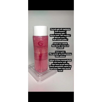 fashial wash with DNA SALMON BY GYSMIDERM