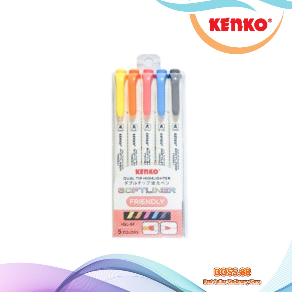 

HIGHLIGHTER / PENA SOROT KENKO DUAL TIP HSL-6F