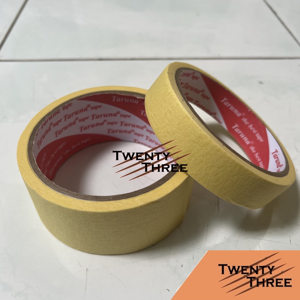 

masking tape lakban isolasi solatip kertas paper tape 2 inch 1 inch