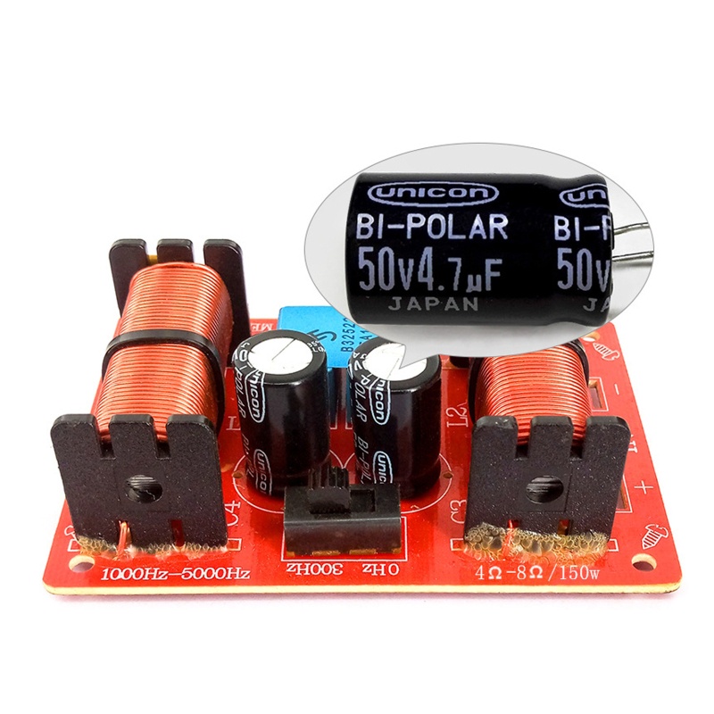 Bt Papan Penyekat Frekuensi Speaker Crossover Filters Module Board Untuk Perbaikan DIY