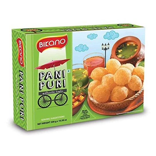 

Pani Puri Bikano / Snack Pani Puri India Chaat Indian Chat Set Puris Terlaris