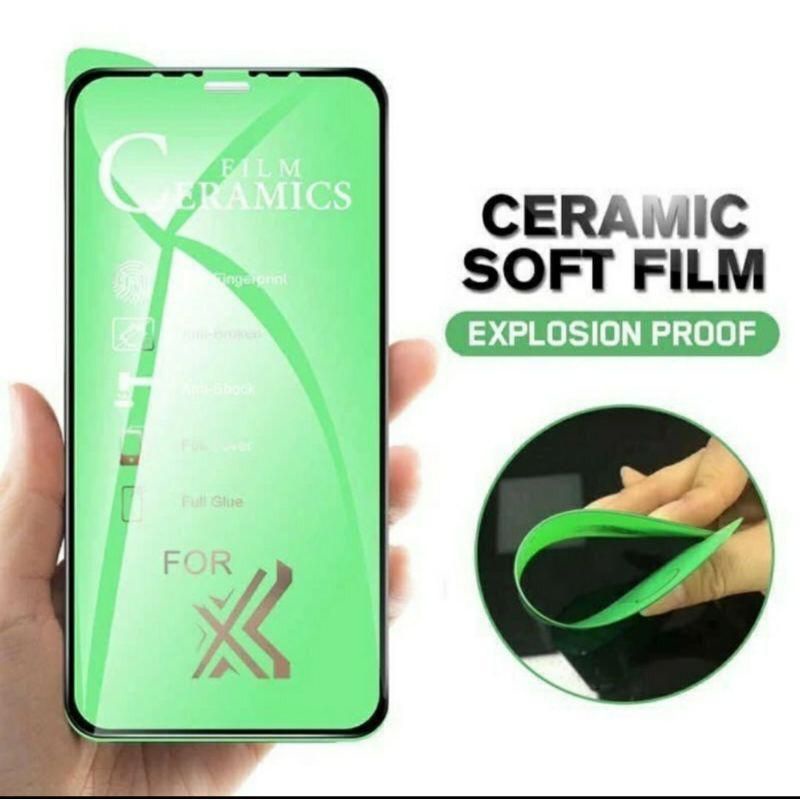 Oppo Reno 8T / Reno 8 5G / Reno 8 Z 5G Anti Gores Ceramic Clear Screen Guard Protector Flexible TPU Anti Pecah