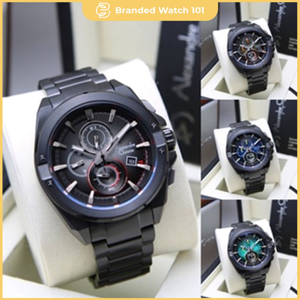 ORIGINAL Jam Tangan Pria Alexandre Christie AC 6623 / AC6623 / 6623 Garansi Resmi 1 Tahun. Stainless