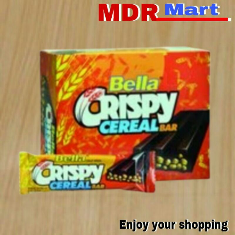 

BELLA CRISPY Cereal bar 1 pack isi 24 x 16gr