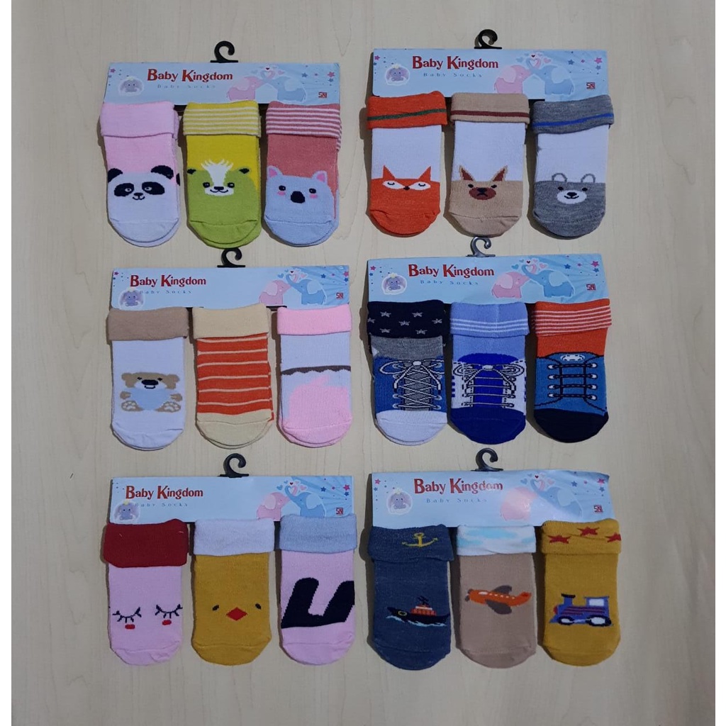 kaos kaki bayi newborn LIPAT BABY KINGDOM