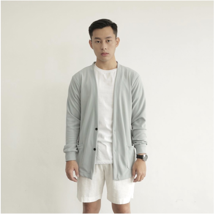 MSMO KATEGORI A Dustin Cardigan Pria / Outer Cowo / Jaket Cowo / Cardigan Knit / Cardigan Korea