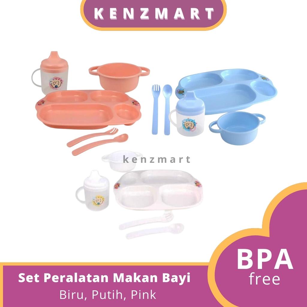 LUSTY BUNNY - SET PERALATAN MAKAN BAYI LB-1371 / BPA FREE