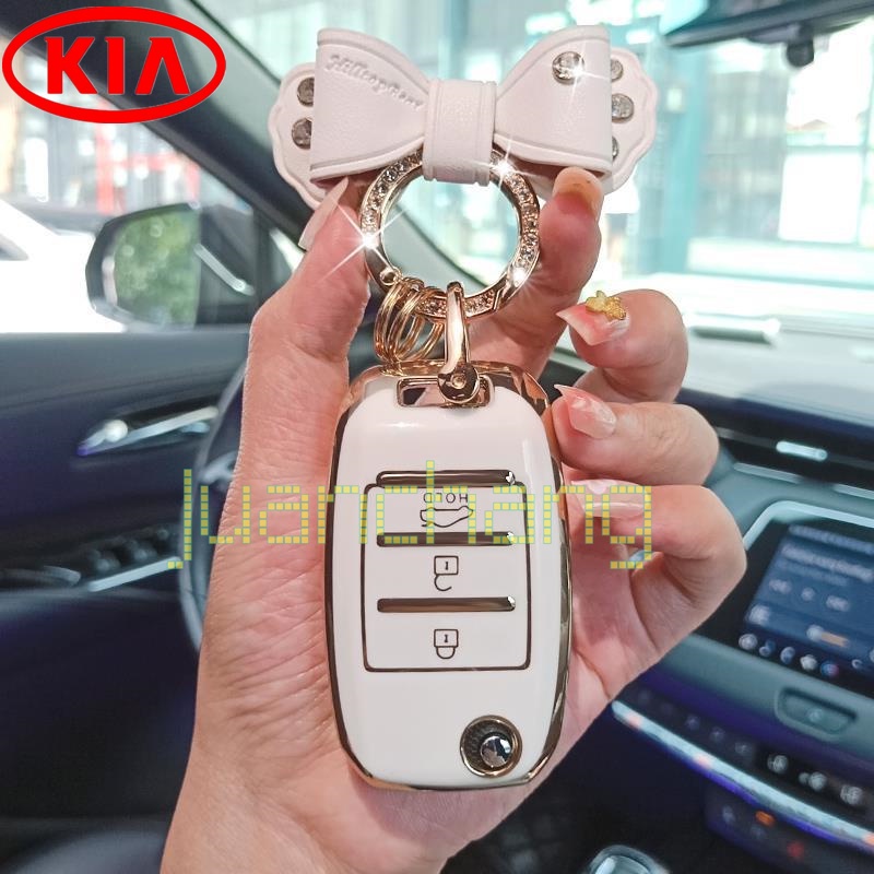 Casing Kunci Mobil Bahan TPU Untuk Kia K2 KX Rio Sorento K4 Cerato Forte Picanto Stonic Niro Morning Picanto Elantra