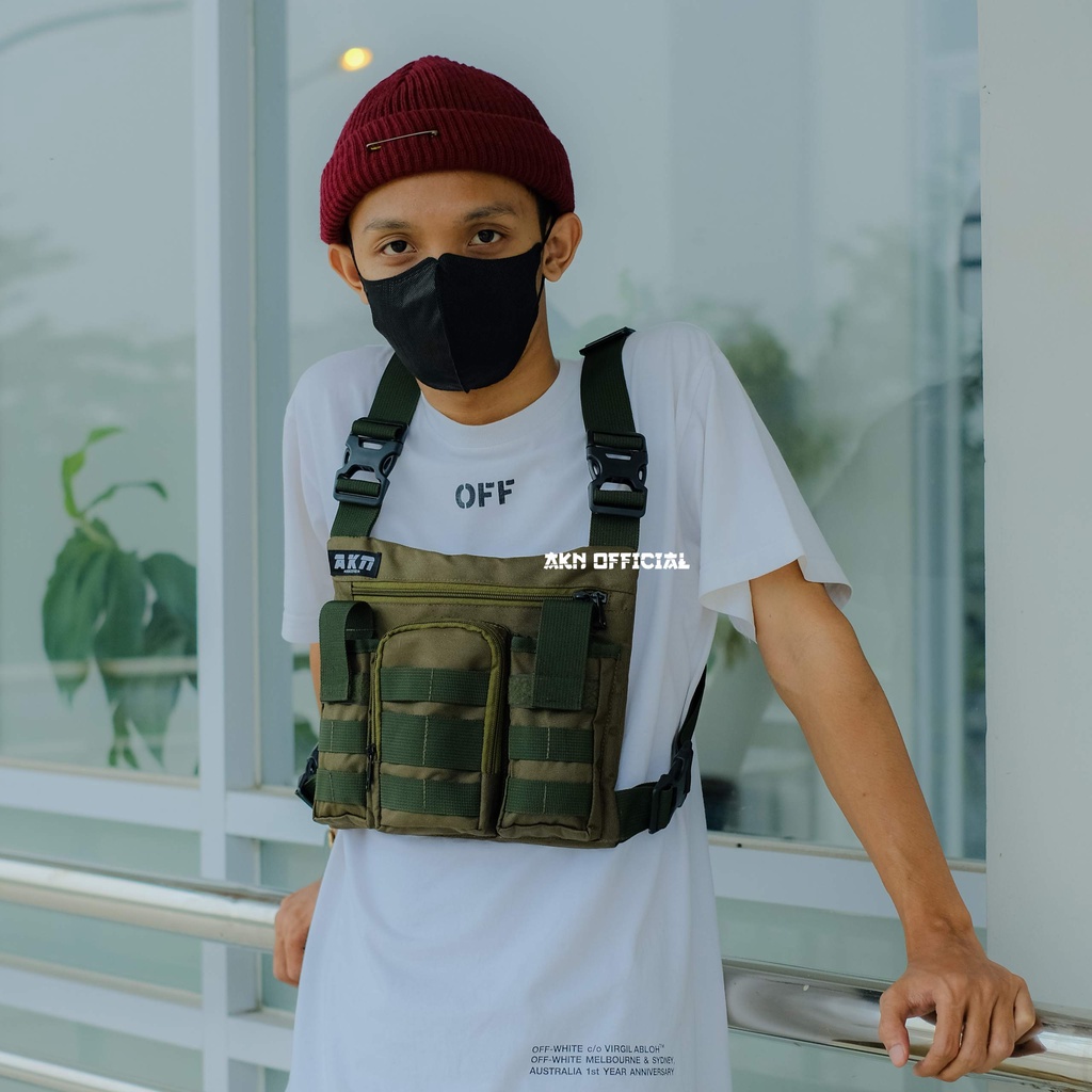 Tas Dada Tactical Rig Bag untuk Kebutuhan Militer dan Pria Aktif