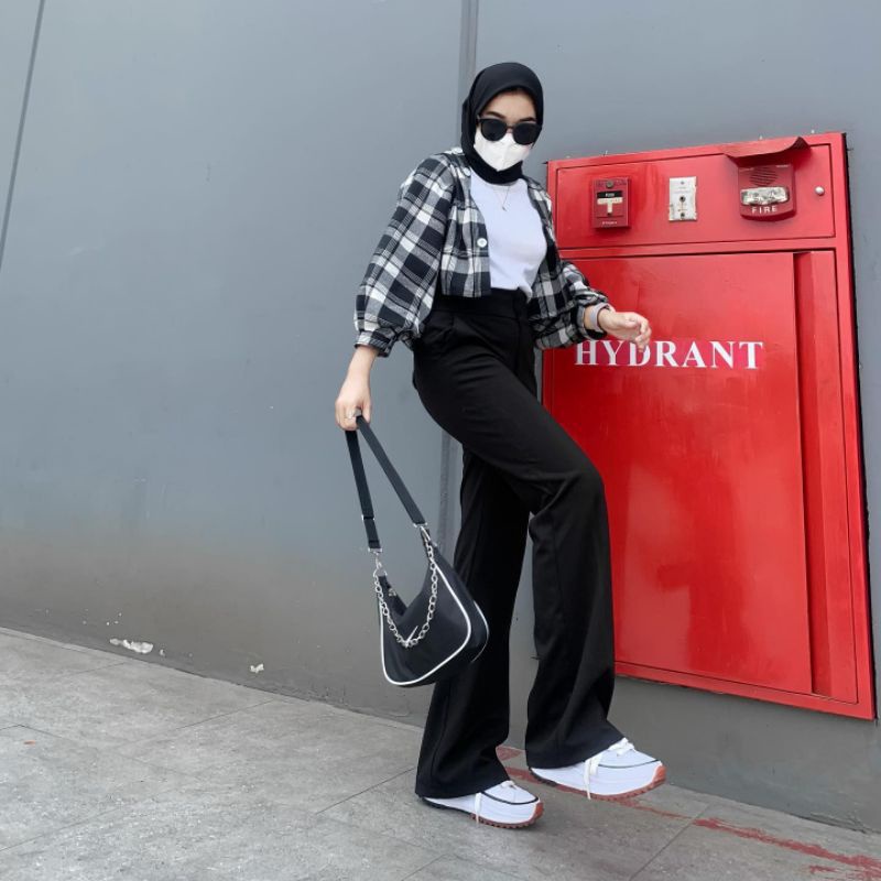 BF CELANA KULOT JEANS PANJANG HAIGWAIST WARNA//MOZZA KULOT JEANS WARNA