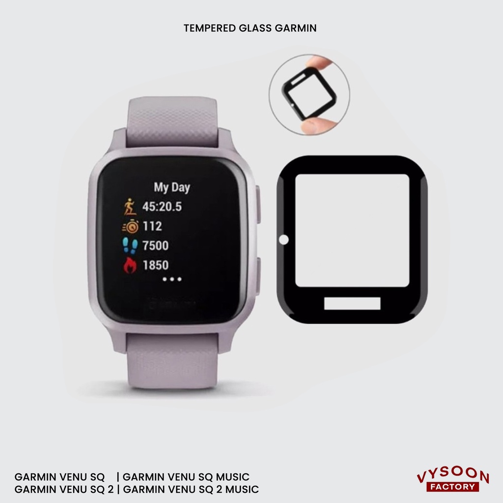 Tempered Glass Gel Garmin Venu SQ 2 Music / Garmin Venu SQ 2 Premium