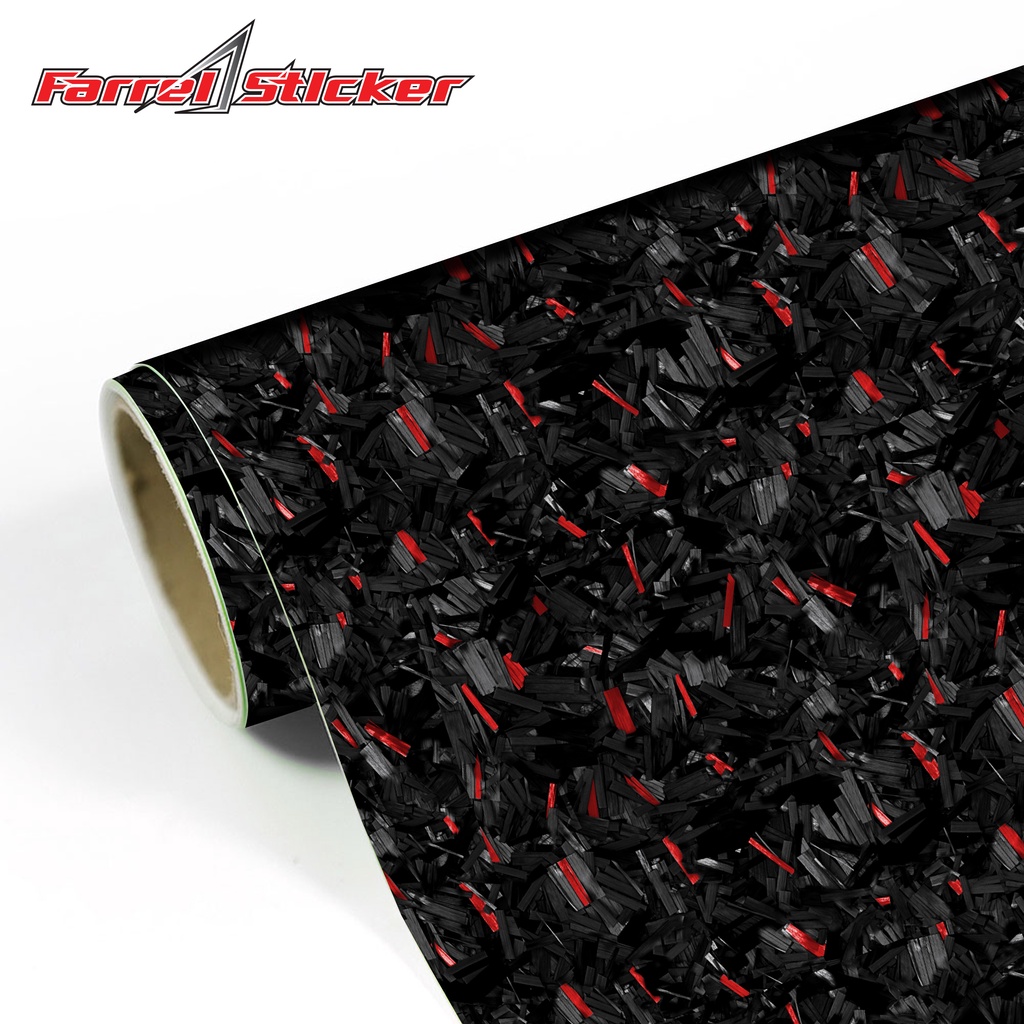 STIKER KARBON FORGET STICKER CARBON FORGED KWALITAS TERBAIK