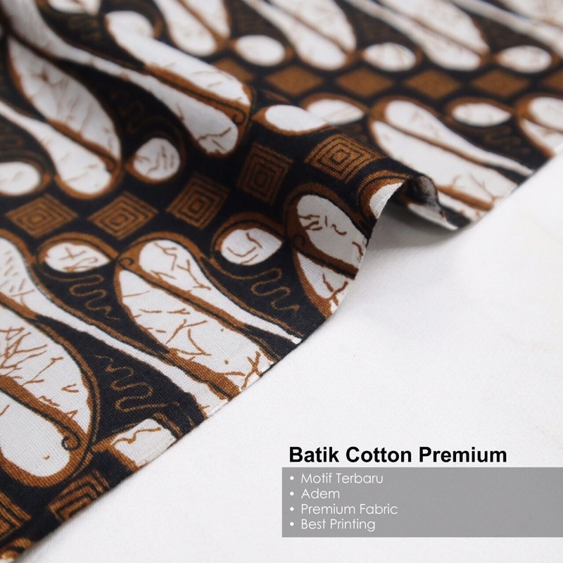 [NEW ARRIVAL] KAIN BATIK COTTON PREMIUM 40’s BAHAN BATIK KATUN MOTIF PARANG TERBARU DAN TERMURAH UNTUK KEMEJA SARIMBITAN ROK BAWAHAN KEBAYA TUNIK GAMIS PER 0.5M BY MACMOHAN