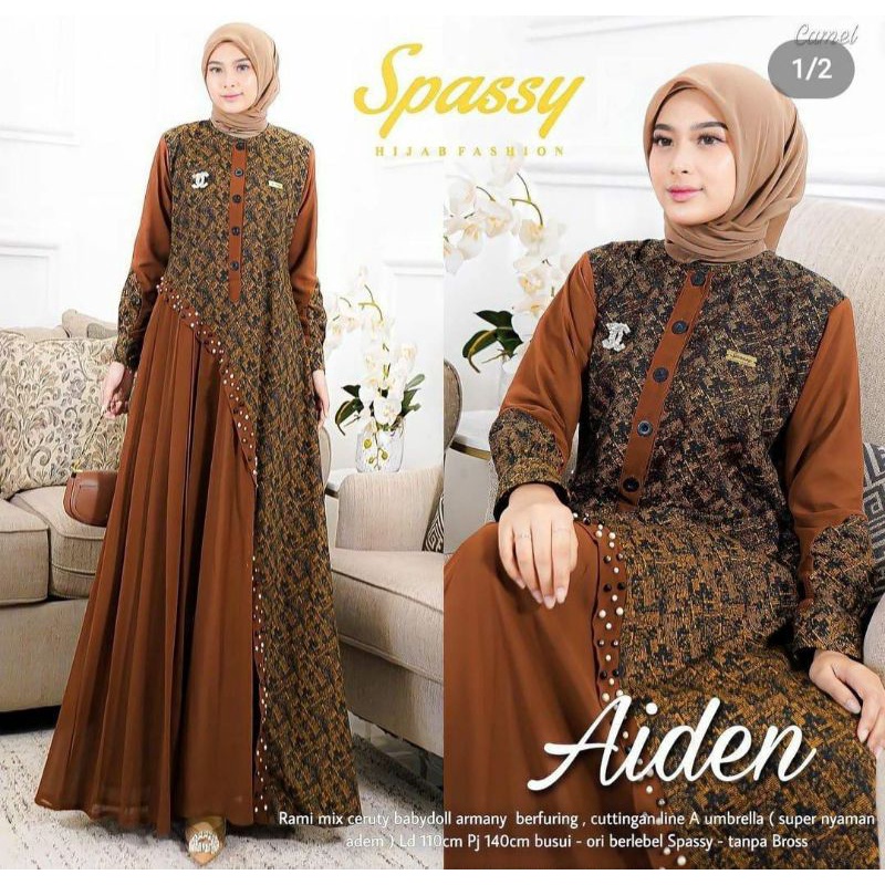 aiden dress//maxy//gamis