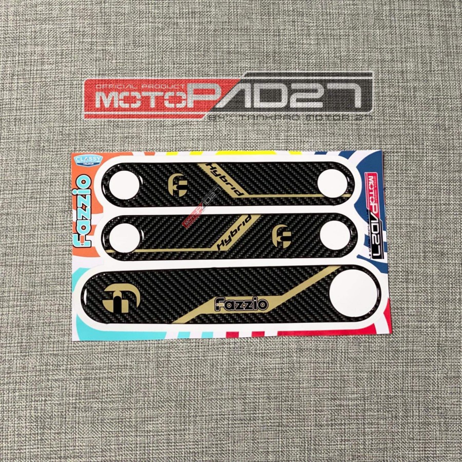 Motopad27 Sticker stiker resin panel depan samping body yamaha Fazzio 125