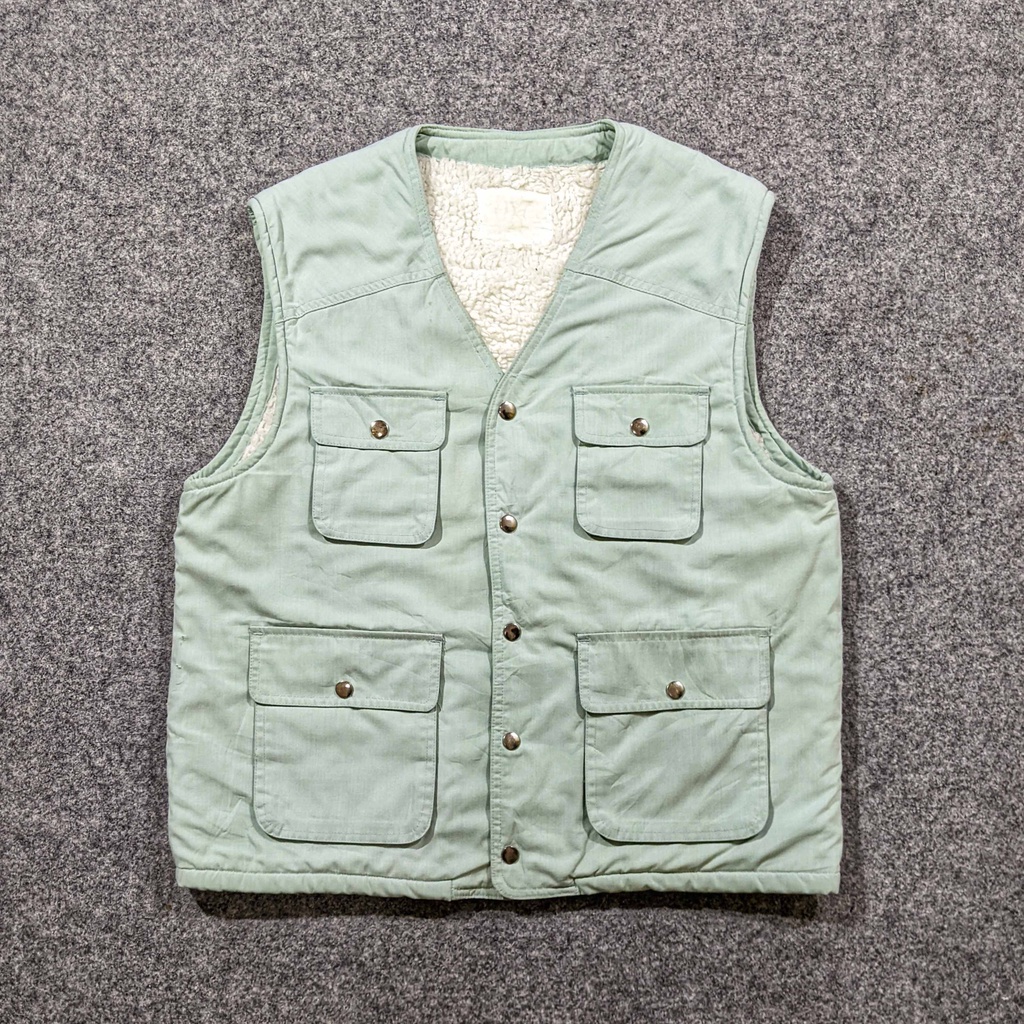 Unbrand Tactical Sherpa - Rompi Vest Pria Gunung Taktikal Outdoor Katun Kanvas Hangat Tebal Second B