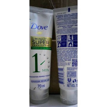 Dove perawatan rambut rontok 70 ml/conditioner