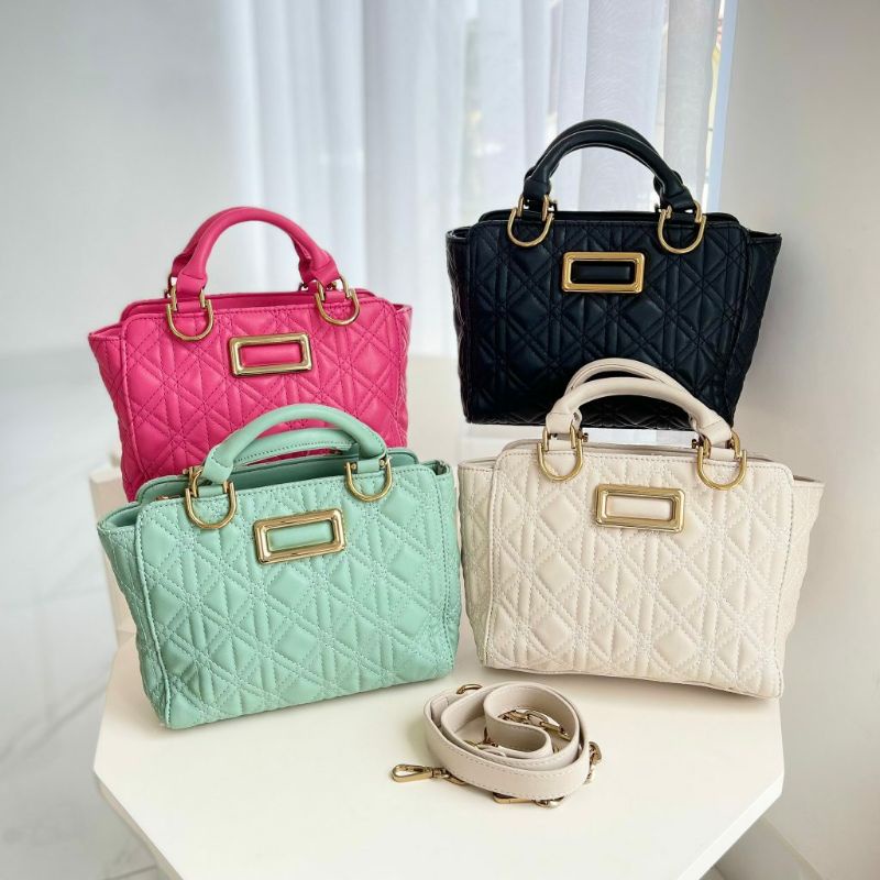 ZR QUILTED MINI CITYBAG / TAS ZARA / TAS IMPORT / NEW ARRIVAL